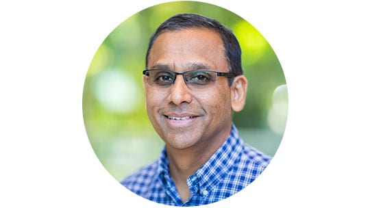 Portrait of Jay Theodore, Esri’s chief technology officer